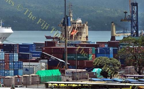 Containers at Suva's King's Wharf. This week the FRCS will look into the number of duty concessions available and the requirements that has to be fulfilled in order to qualify for these concessions. Picture: ELIKI NUKUTABU