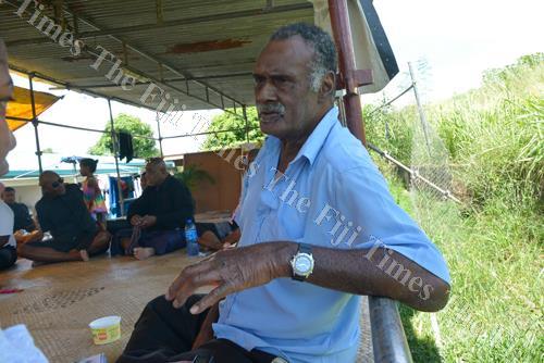 Tui Magodro Ratu Simione Vutevute in Nadi last week. Picture: BALJEET SINGH