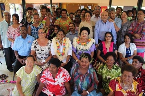 Participants at the first Widows and Women workshop with Assistant Minister for Women Veena Bhatnagar in Lautoka. Picture: SUPPLIED
