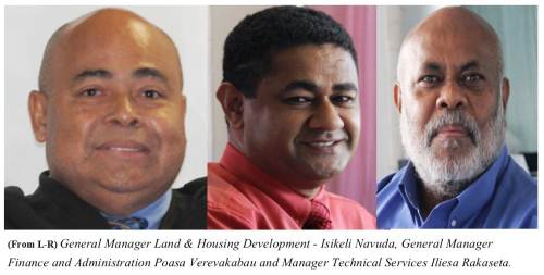 The new Housing Authority management team. Picture: SUPPLIED