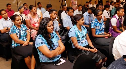 Teachers and students during the Kula Film Awards launch at the GPH in Suva last Friday. Picture :ATU RASEA