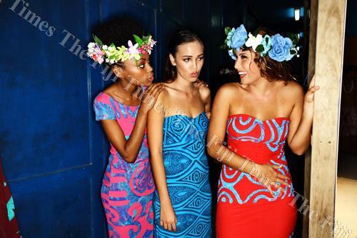 Fiji Fashion Week models in resort wear during the FJFW in 2016. Picture: FOTOFUSION/SUPPLIED