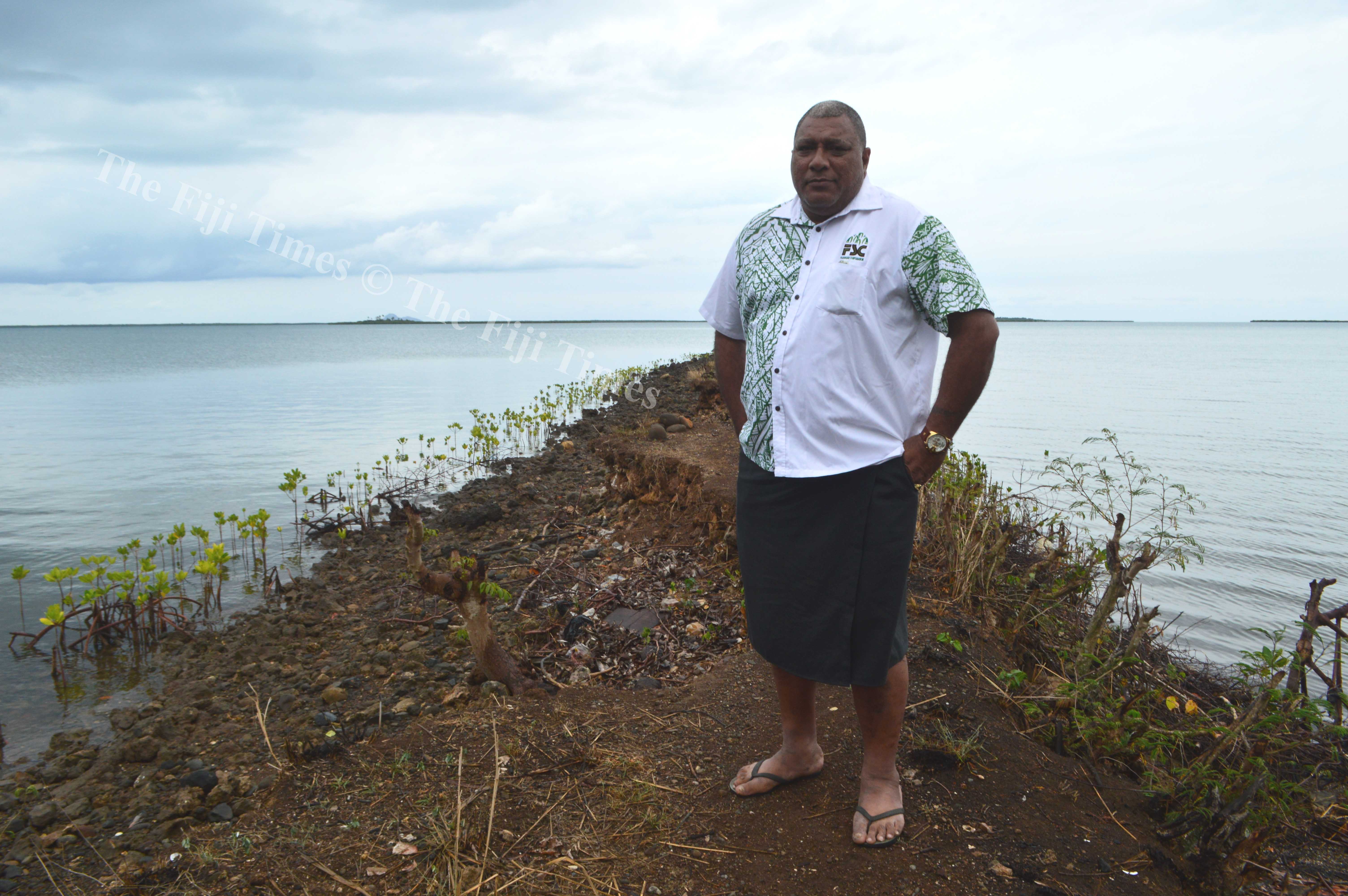 Tui Macuata Ratu Wiliame Katonivere believes the qoliqoli should be protected. Picture SERAFINA SILAITOGA