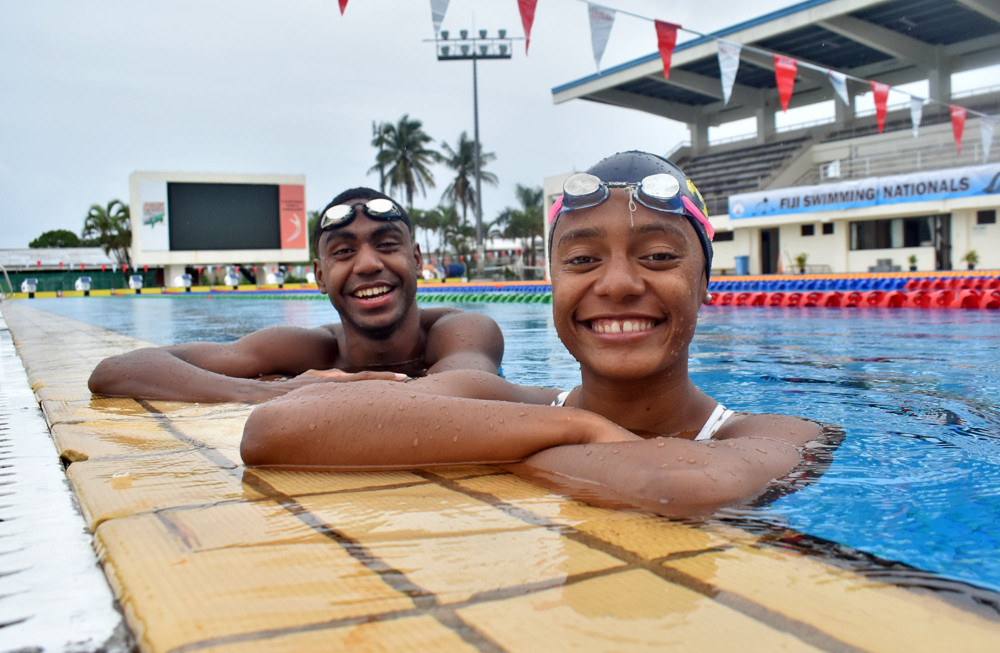 Swimming duo for Japan study stint - The Fiji Times