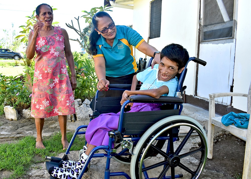 New wheelchair brings joy and smiles - The Fiji Times