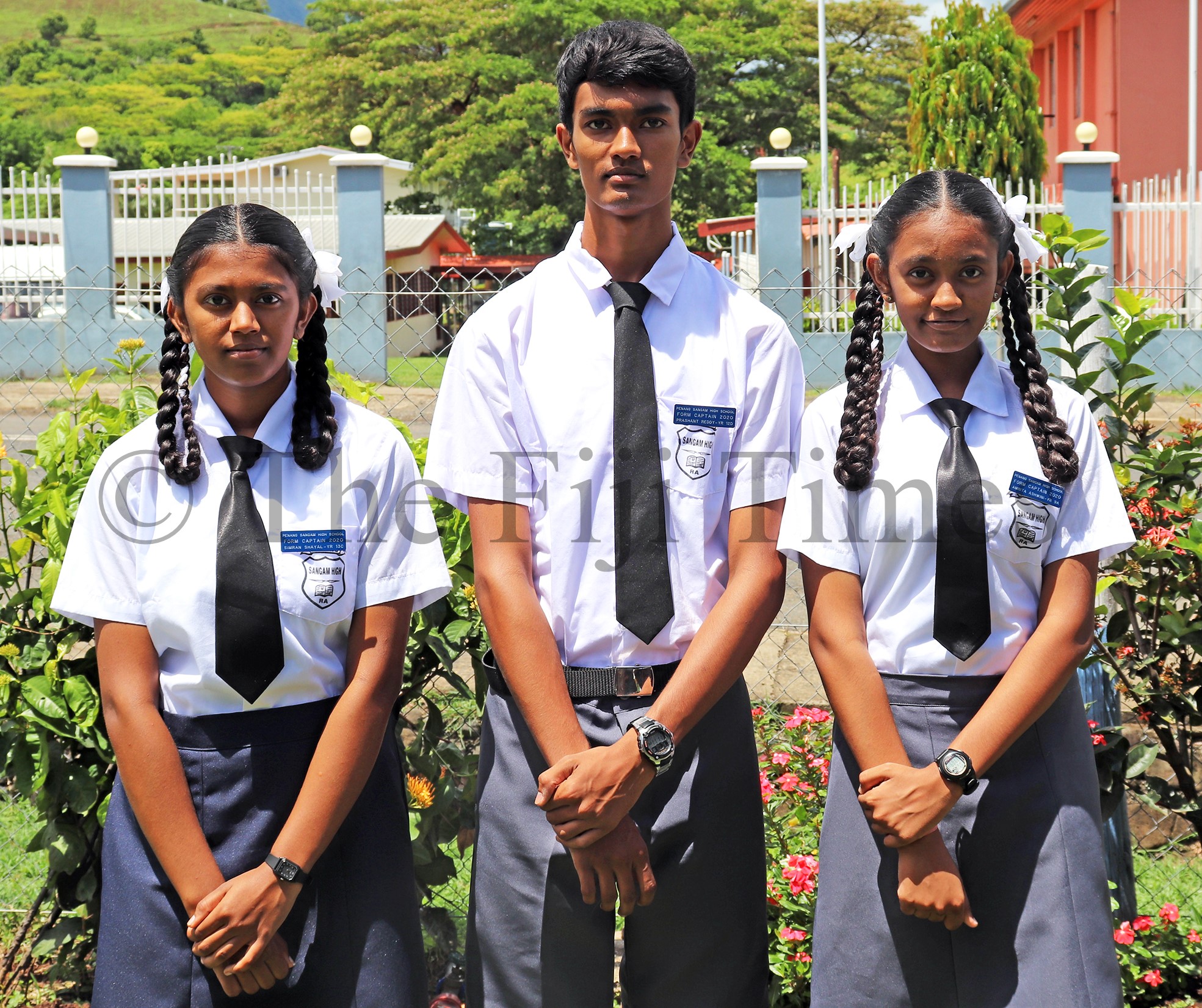 Siblings remember late father at prefects' badging - The Fiji Times