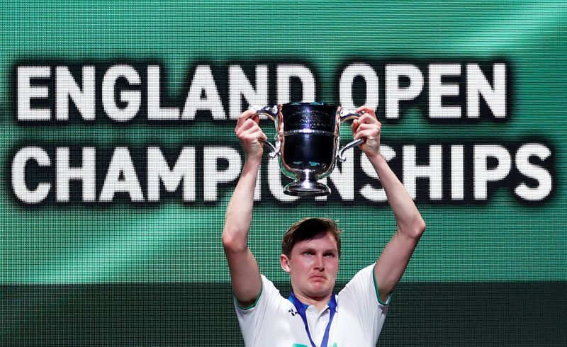 Denmark s Axelsen wins All England title before shutdown The Fiji Times