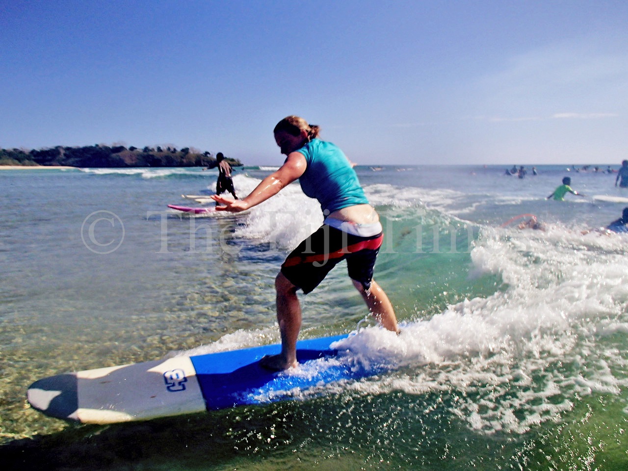 Natadola hosts annual girls surf clinic
