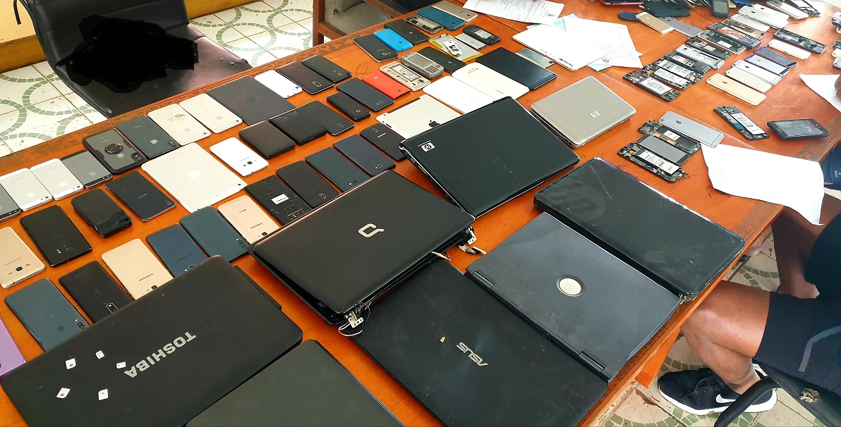 Police seize electronic items in Nakasi raid - The Fiji Times