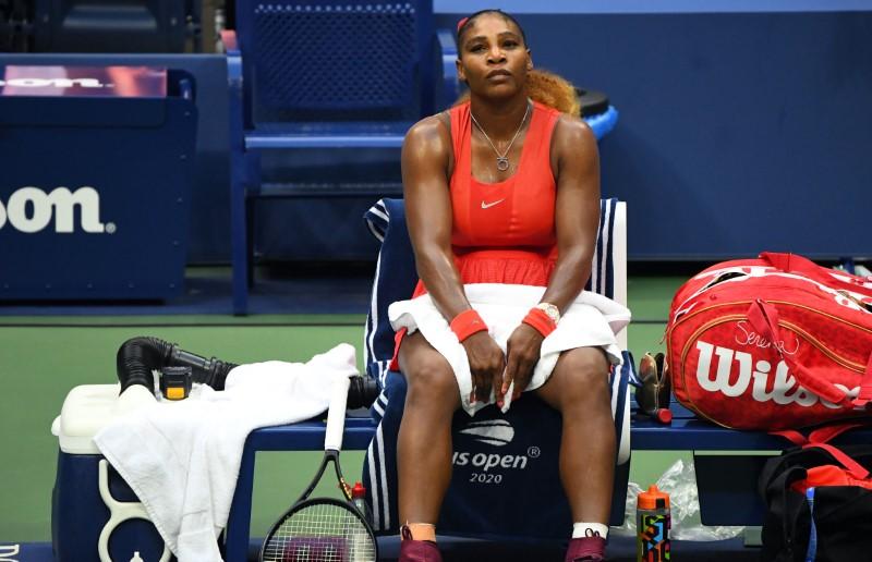 The Fiji Times With No Fans At Us Open Serena Cheers Herself To Victory