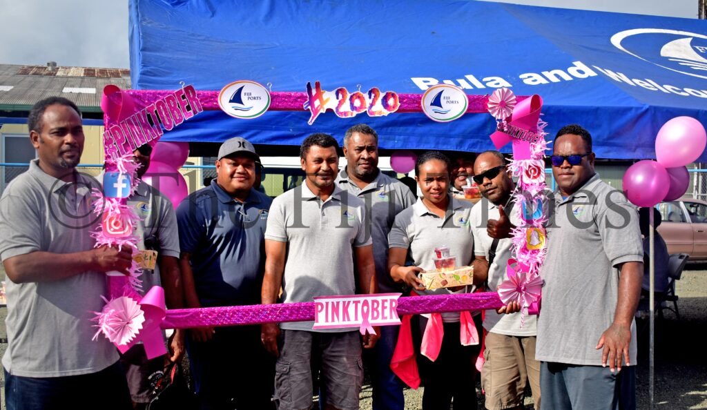 Fiji Ports raises 2000plus in Pinktober walk The Fiji Times