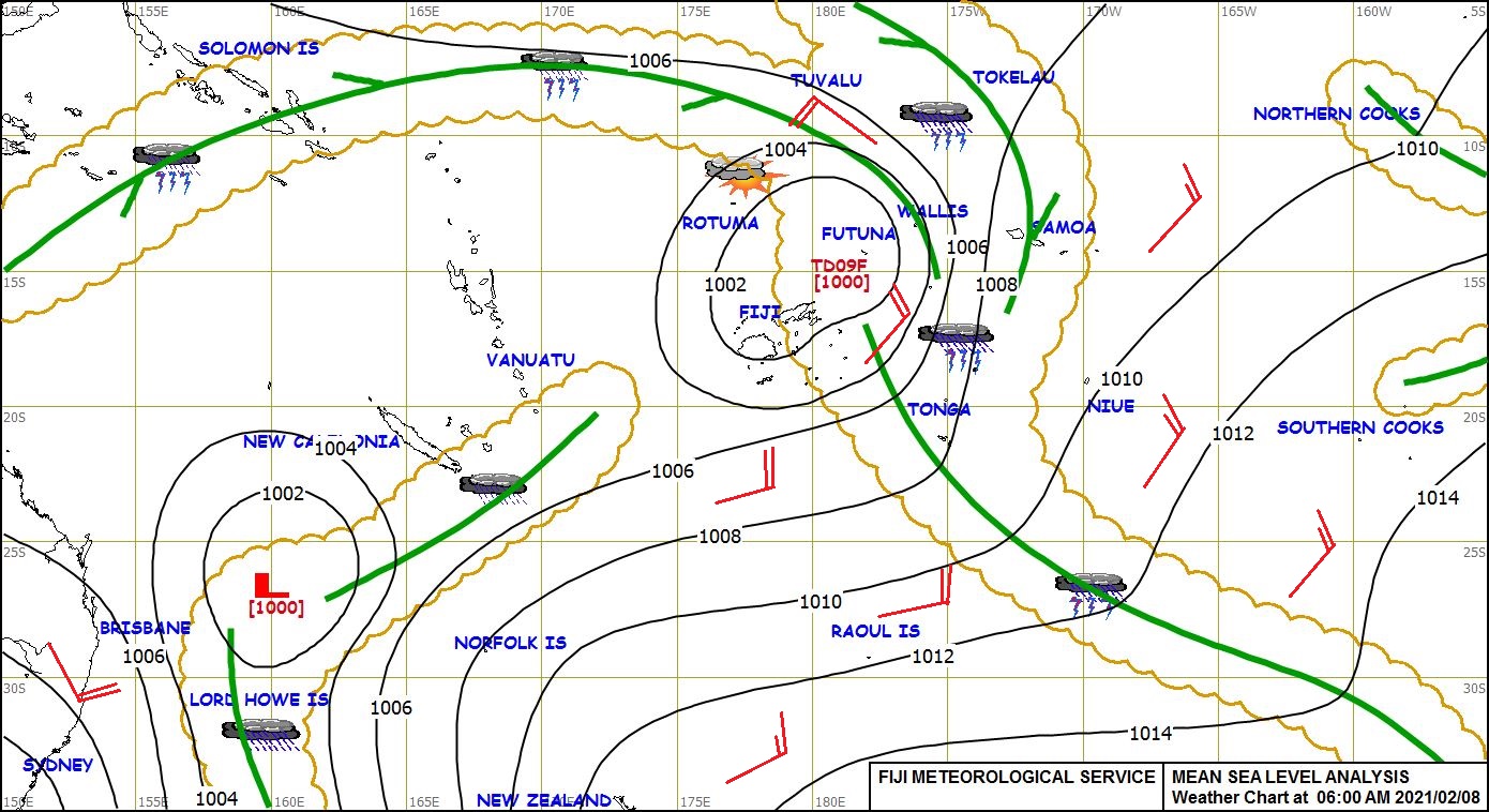 Weather watch Heavy rain warning The Fiji Times