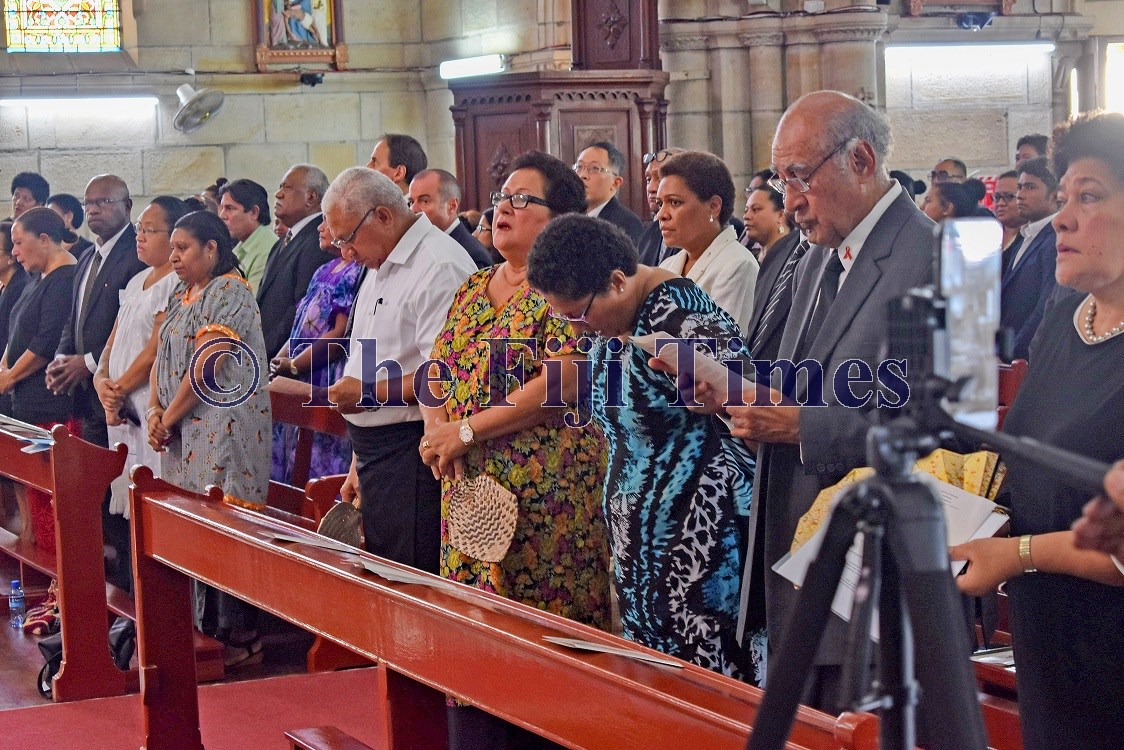 Fiji holds memorial service for Sir Michael Somare - The Fiji Times