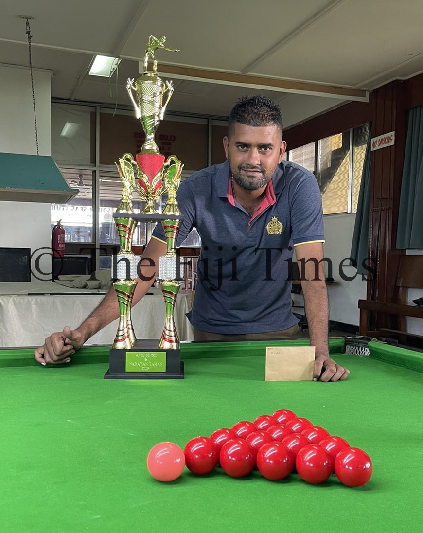 The Fiji Times » Prasad claims South Seas Club snooker title