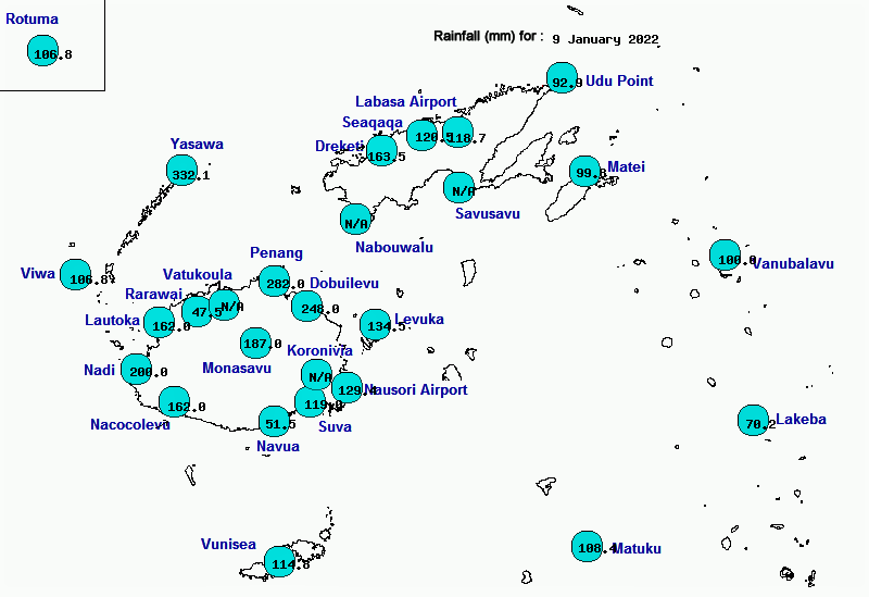 Weather watch Yasawa receives highest rainfall The Fiji Times