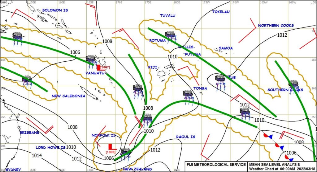 Weather watch Heavy rain alert in force for western and southern Fiji