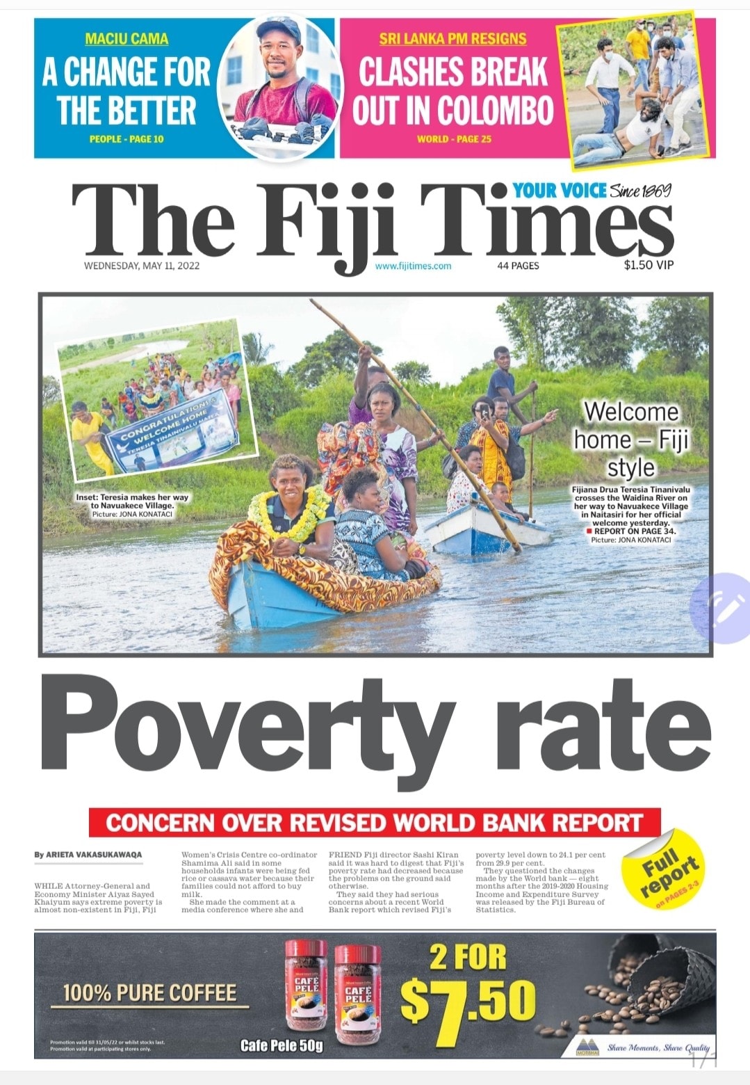 From the Editor-in Chief’s desk: Your May 11 briefing - The Fiji Times