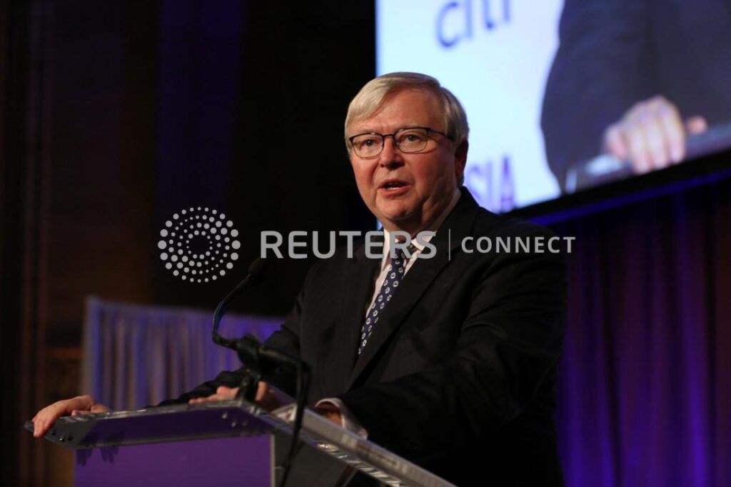 Angkevin Rudd Former Australian Prime Minister Kevin Rudd appointed ambassador to U.S ...