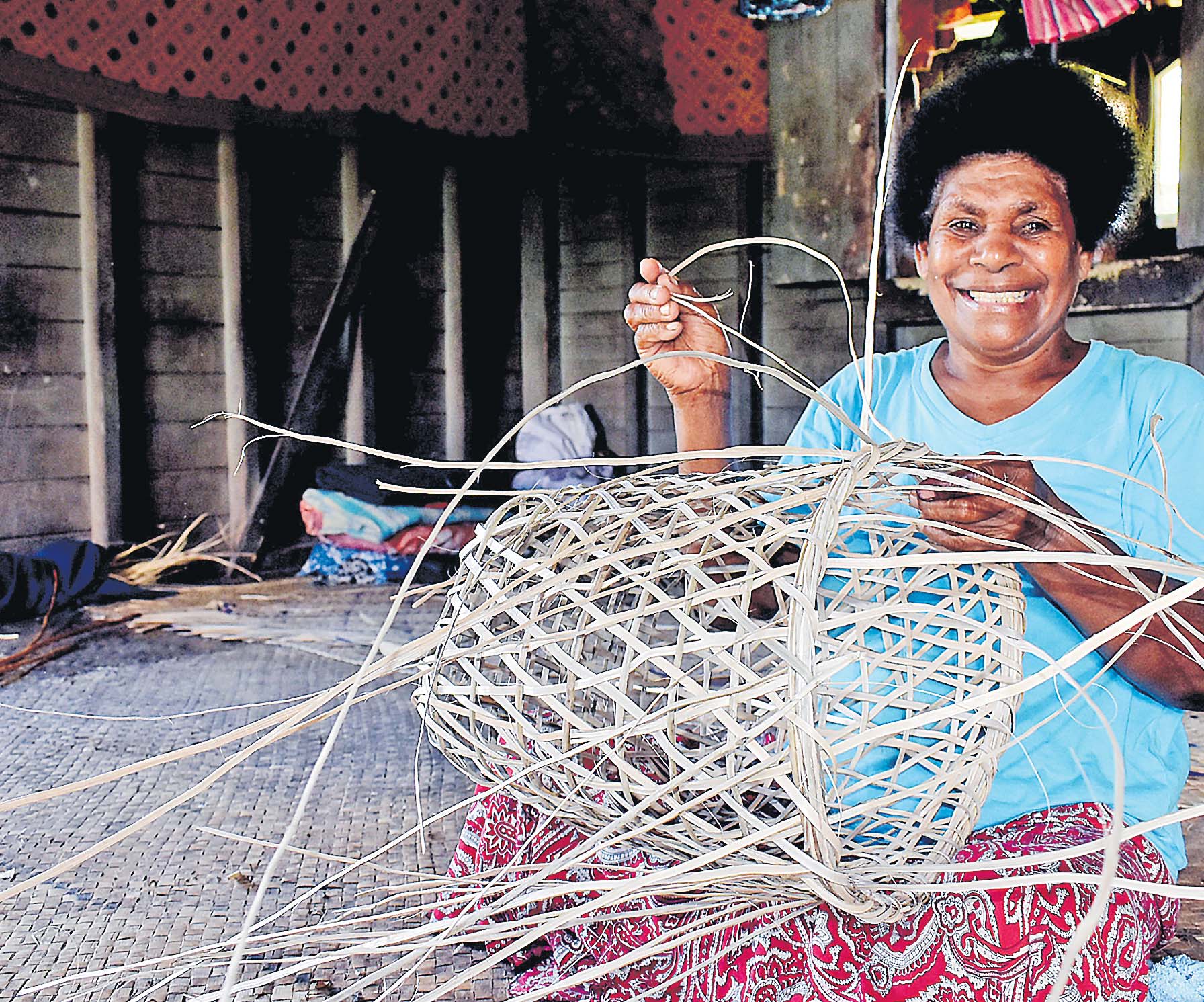 Local Weaving Art of weaving - Lewasau keeps ancient practice alive - The Fiji Times