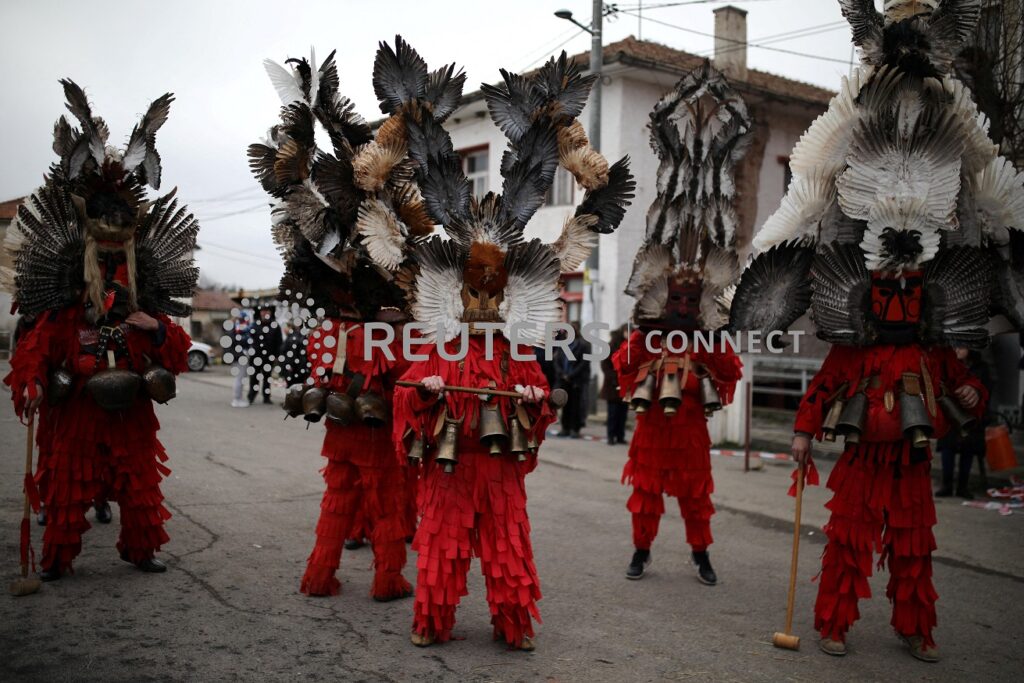 Bulgarians ward off evil spirits in ancient winter festival - The Fiji