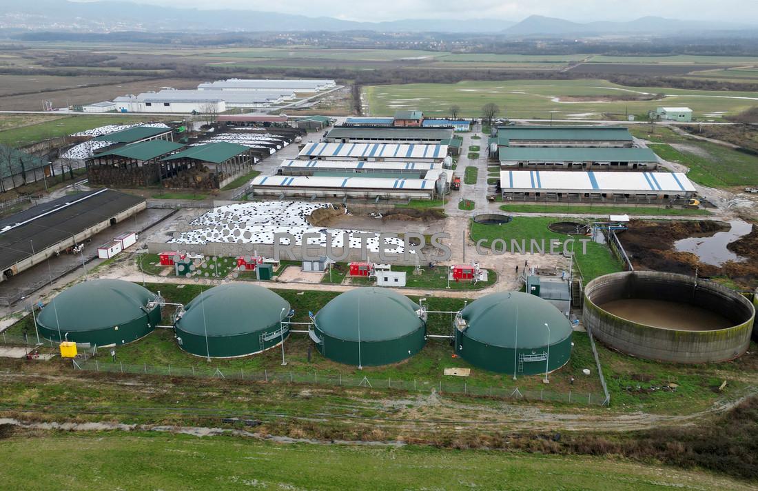 Bosnian dairy farm makes electricity from organic waste The Fiji Times