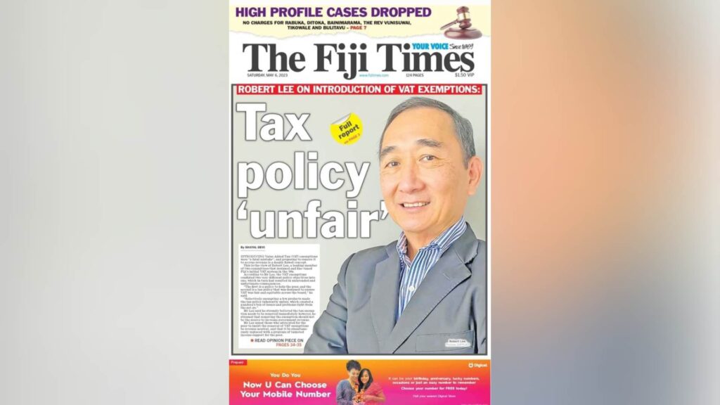 From the Editor-in-Chief's desk: Your May 6 briefing - The Fiji Times