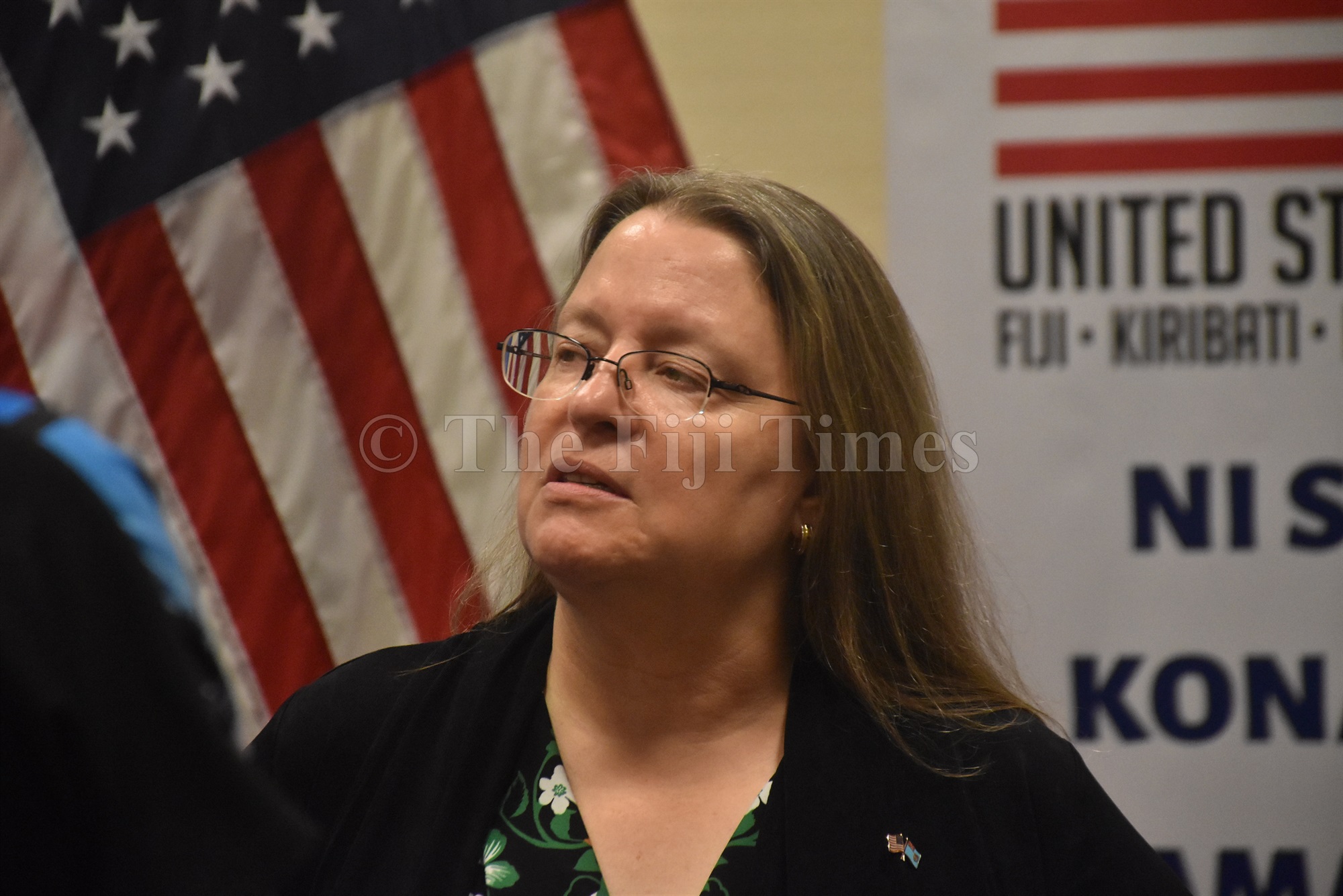 US ambassador Marie Damour. Picture ELIKI NUKUTABU