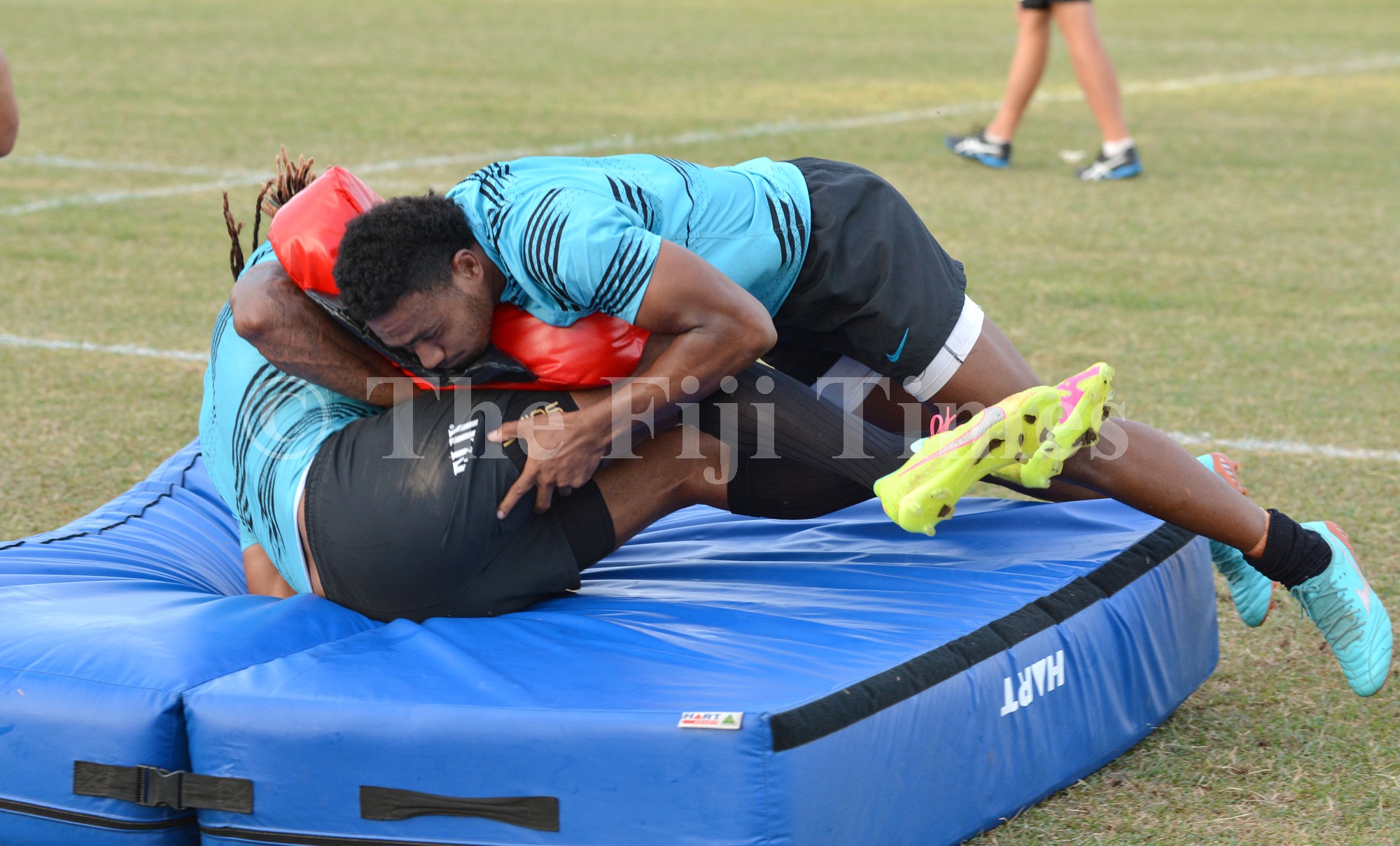 Fiji Women Tank Rugby Masi Flying Fijians Fabric Leaves main image 0