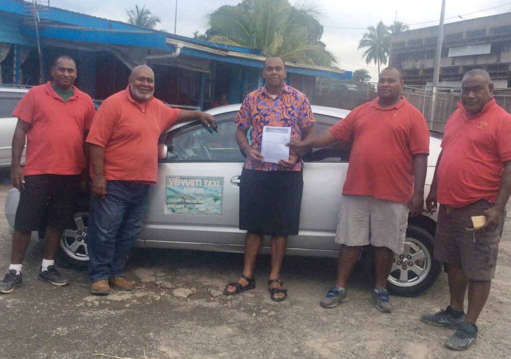 Taxi firm helps rugby club with medical gear The Fiji Times
