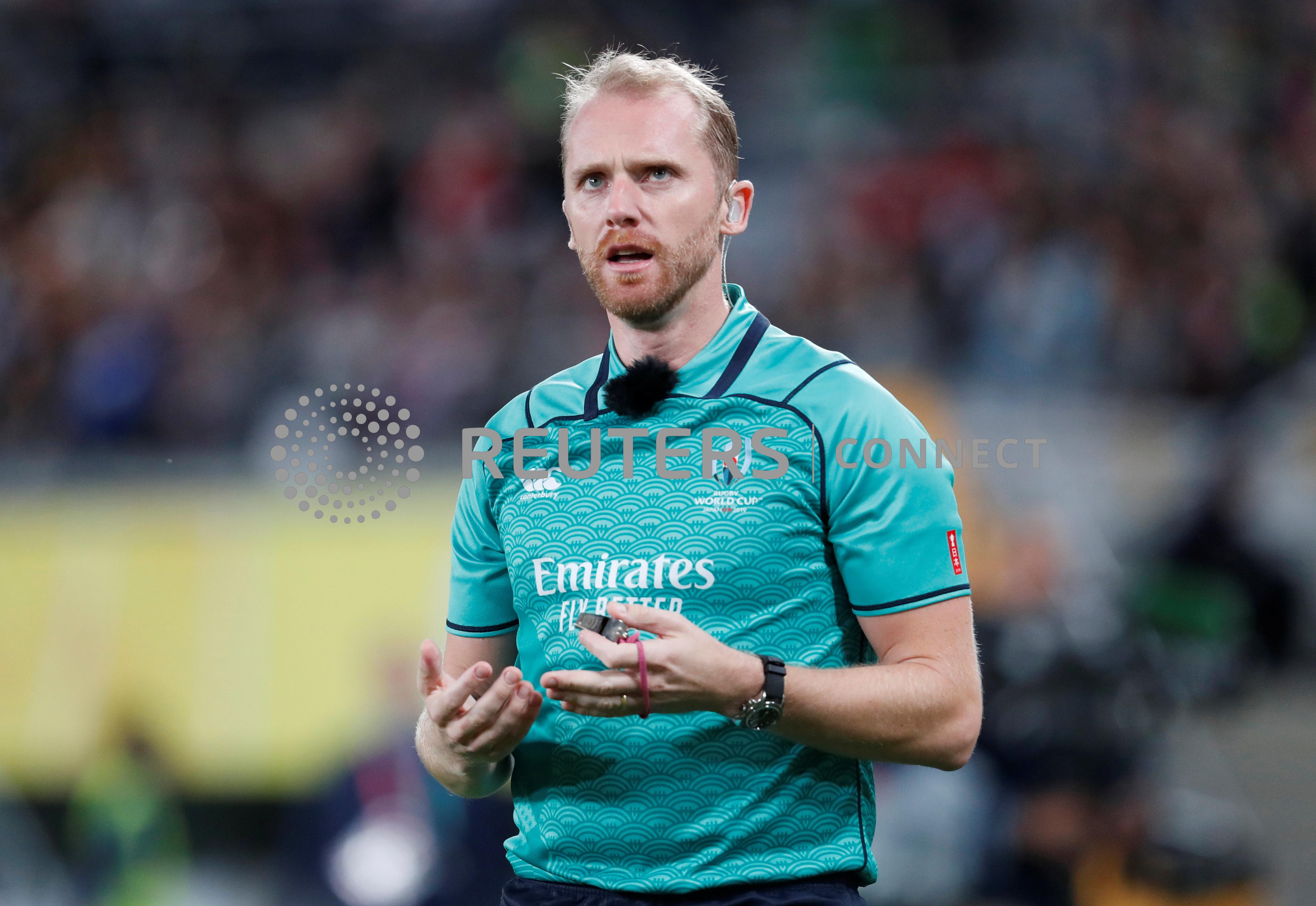 English referee Wayne Barnes to officiate World Cup final The Fiji Times