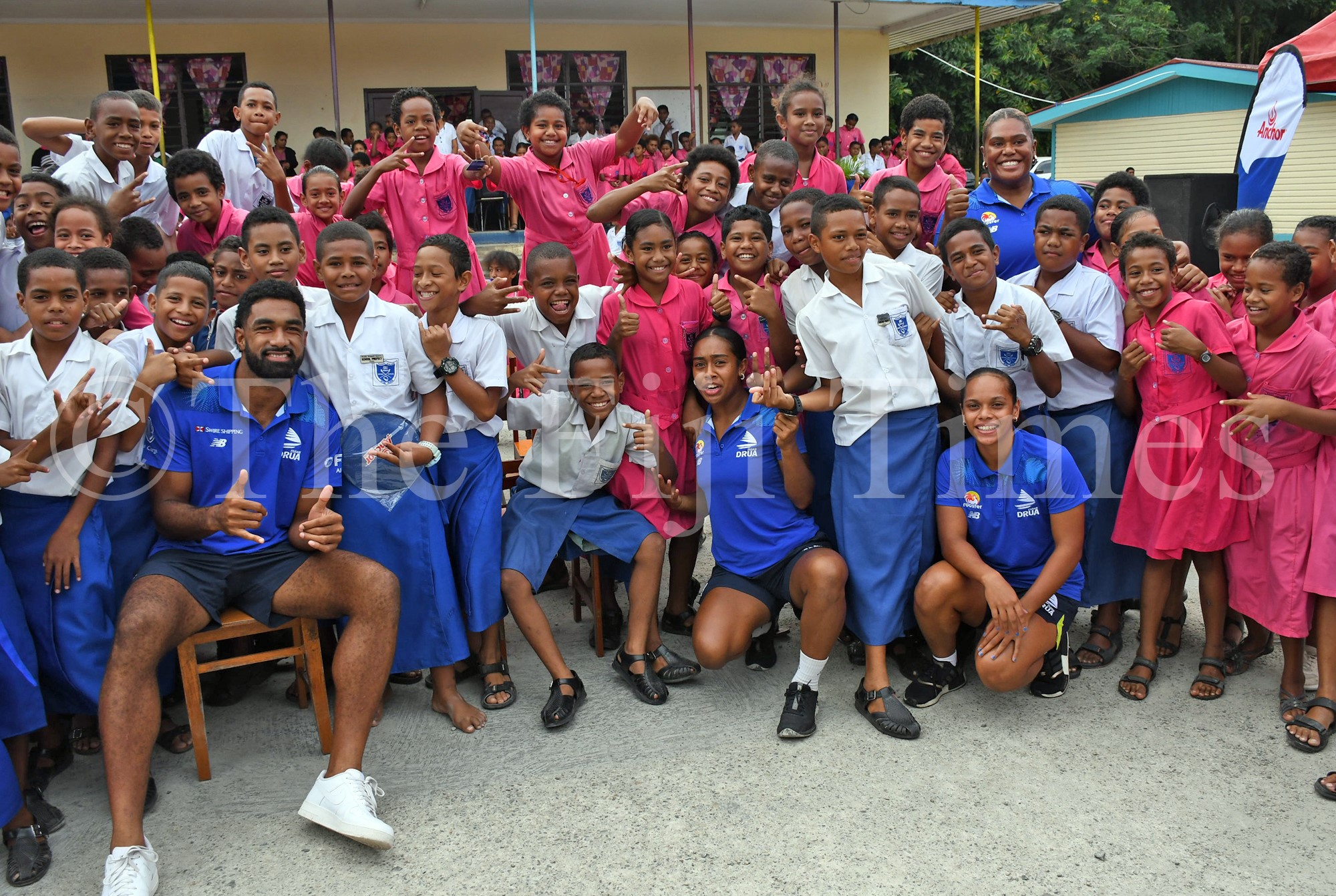 Drua's visit puts smiles on faces - The Fiji Times
