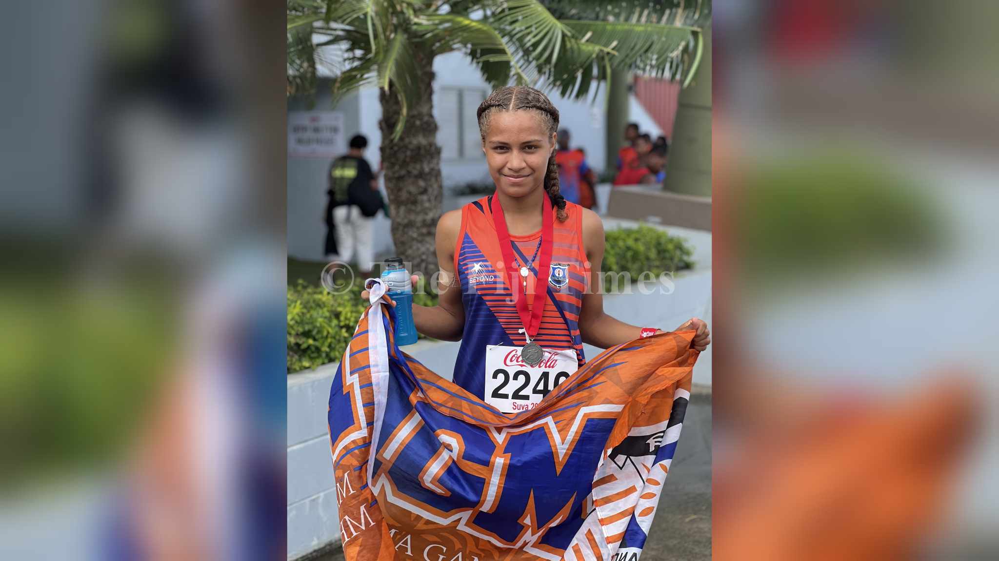 2025 CocaCola Games Rokua dedicates medal to family The Fiji Times