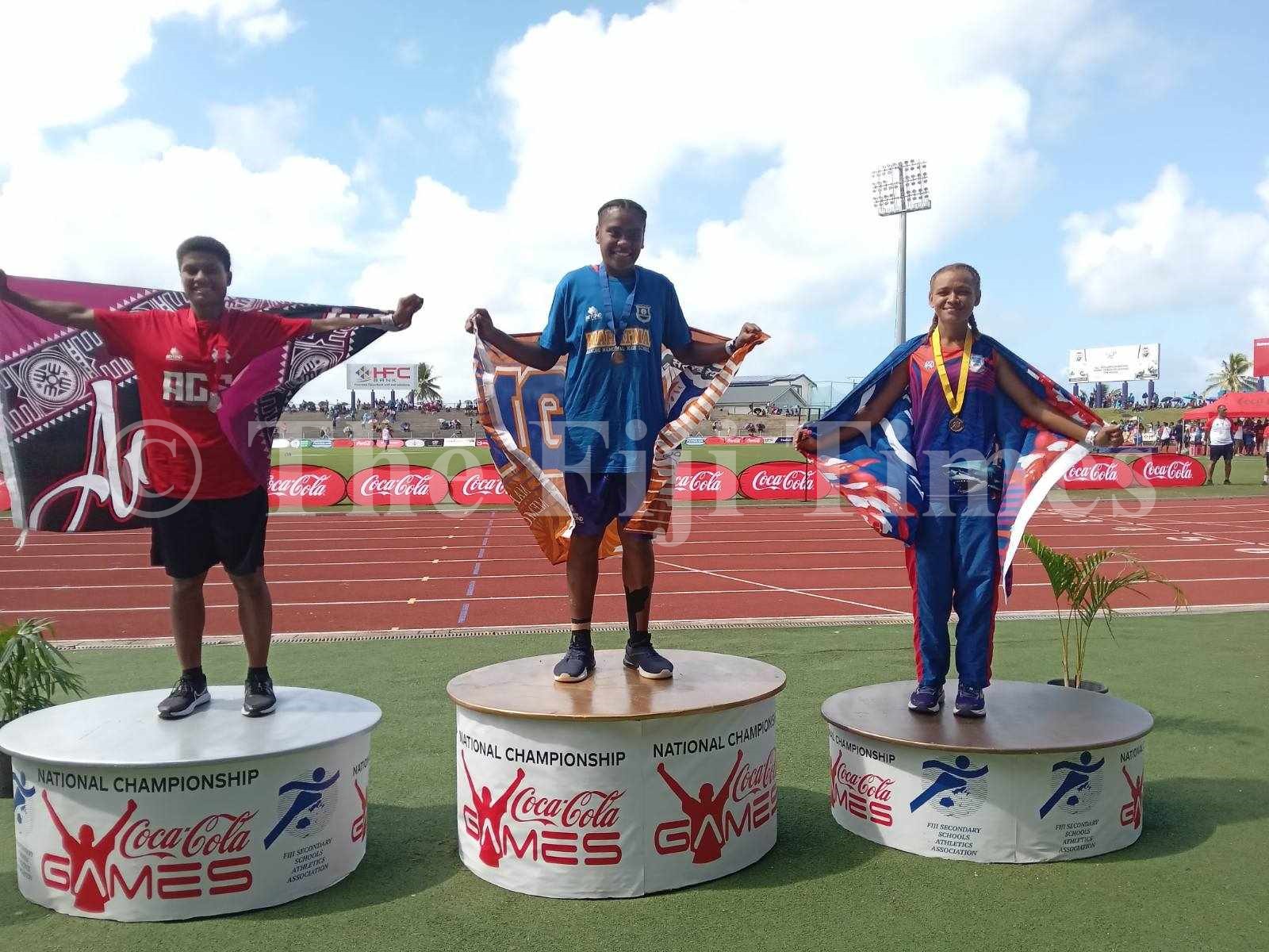 2024 CocaCola Games MGM's Akanise jumps to victory The Fiji Times