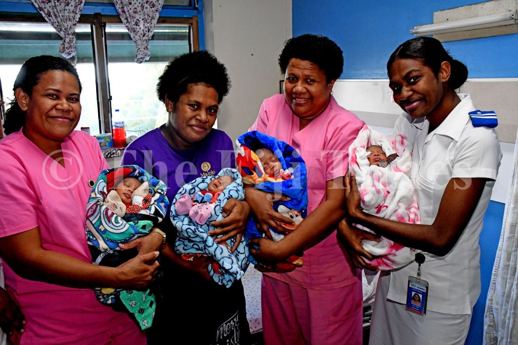 Bundles of joy Mum gives birth to quadruplets at CWM Hospital The