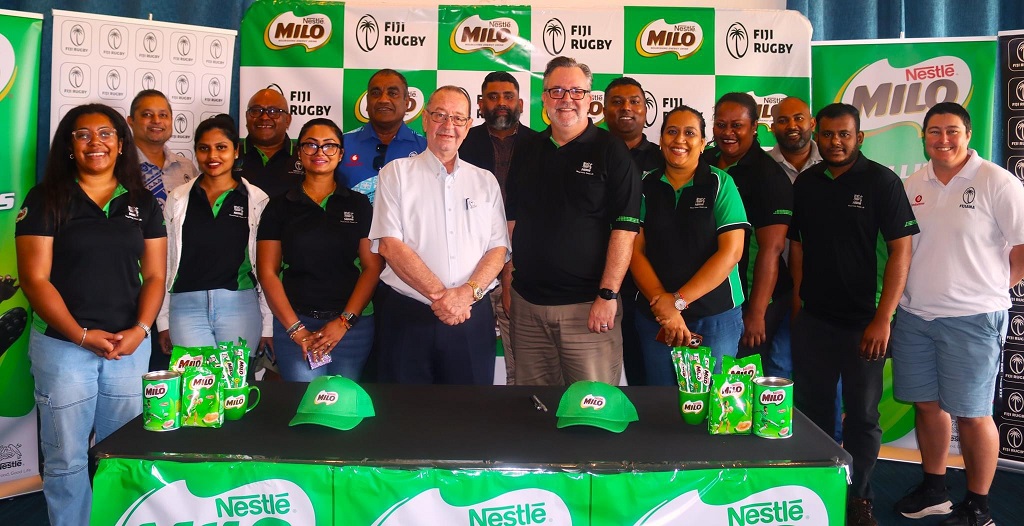 Corporate support for rugby in Fiji