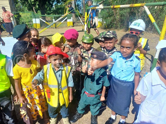 Kindergarten celebrates in Ba