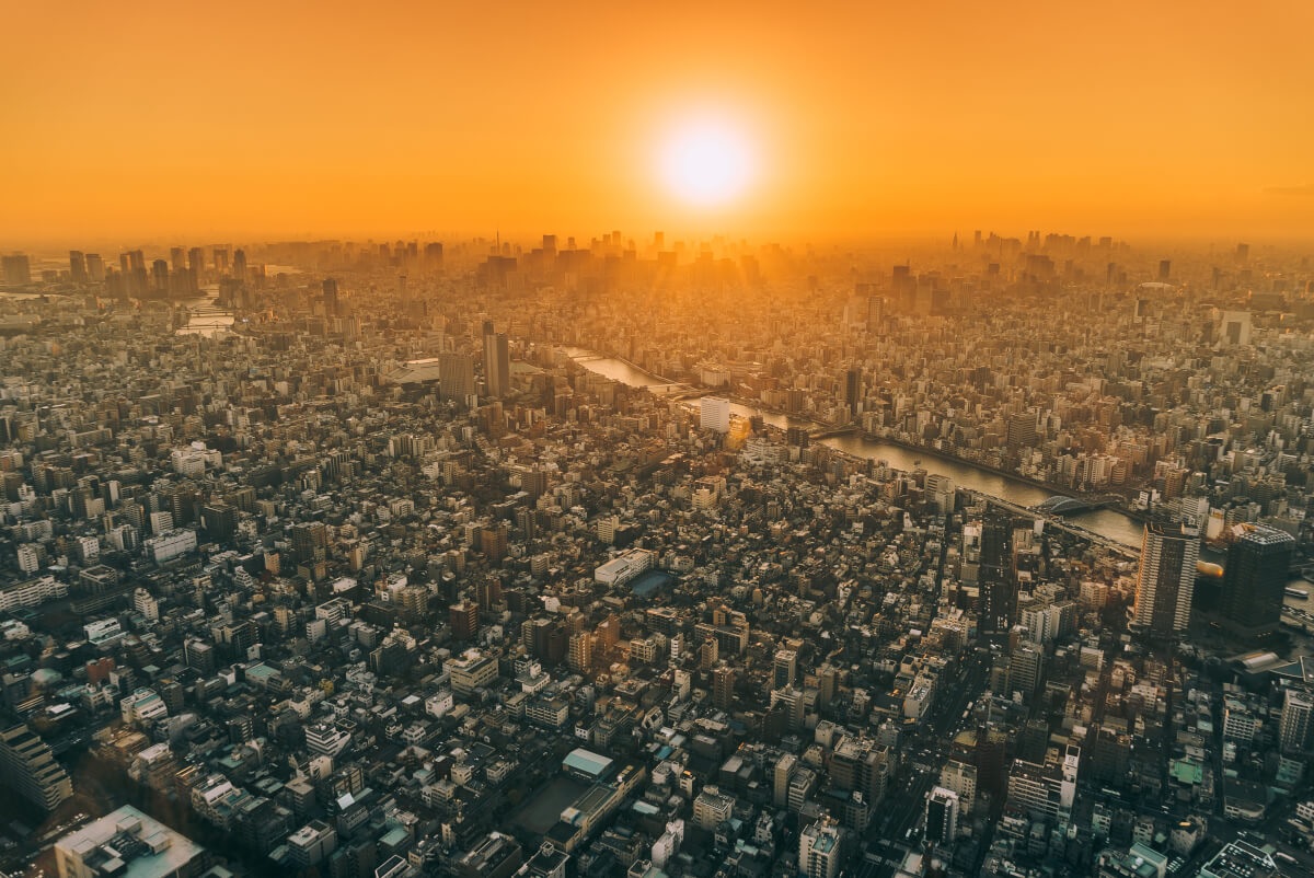 Land of the rising sun