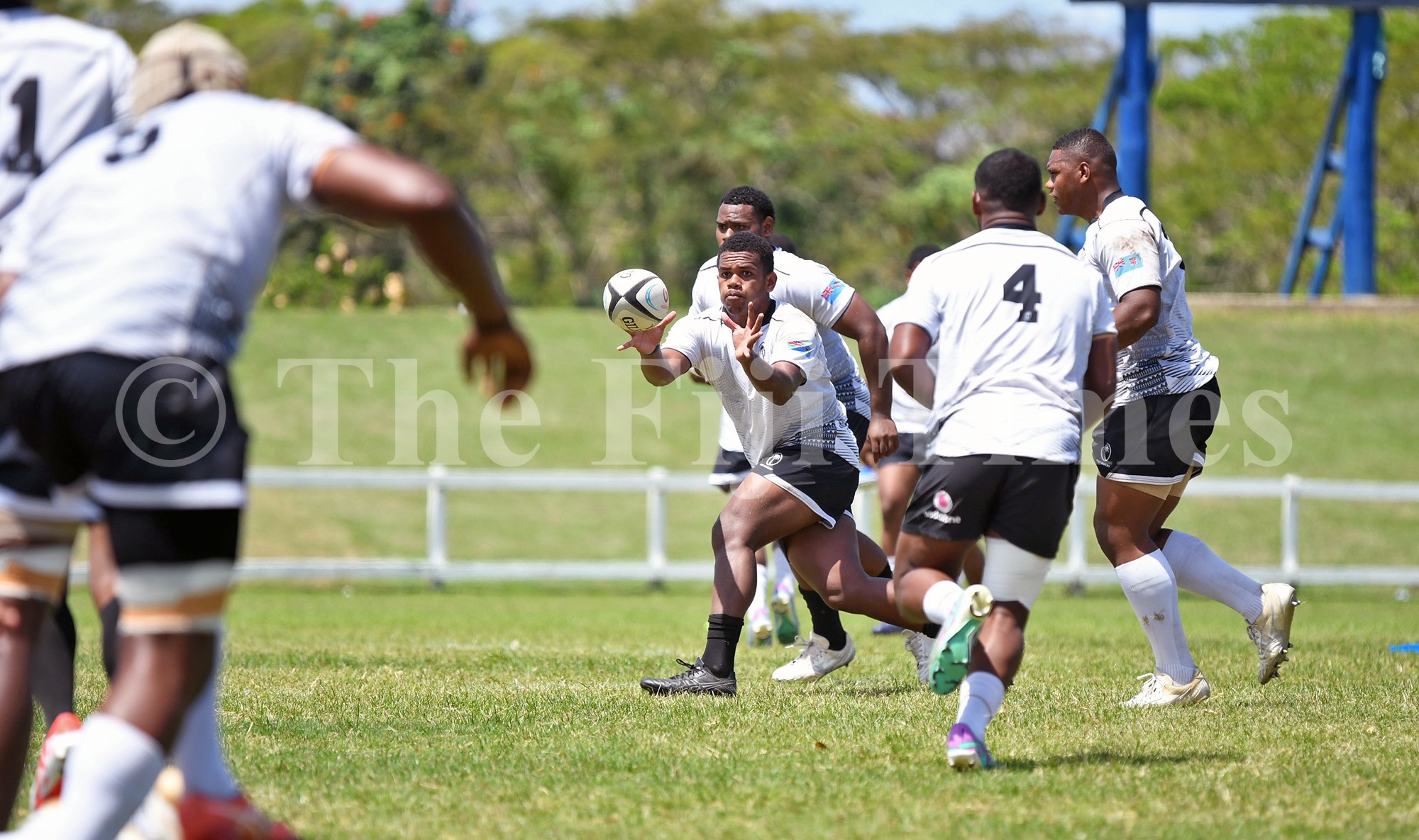 Vodafone Fiji Schoolboys rugby team training session September 24