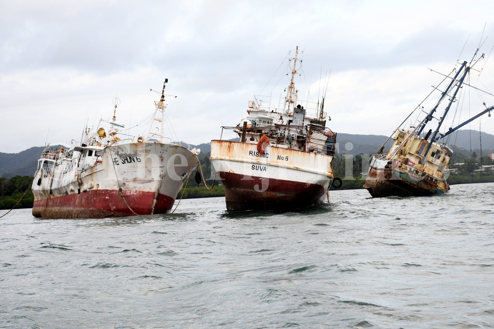 Strong winds blamed for drifting ships in harbour The Fiji Times