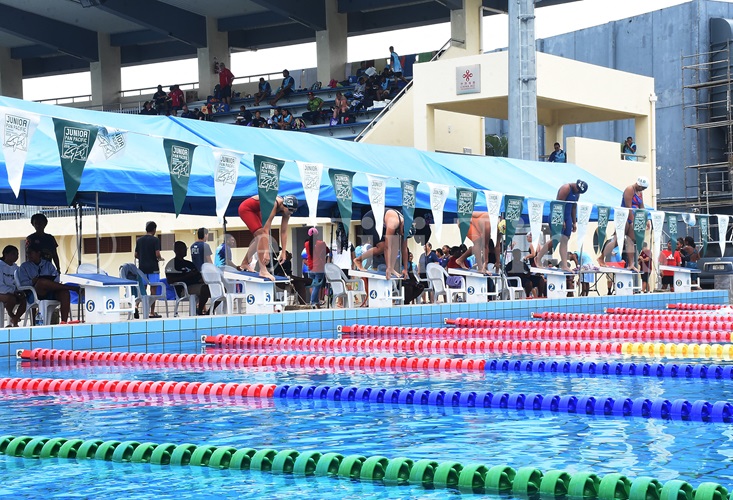 193 swimmers participate in competition