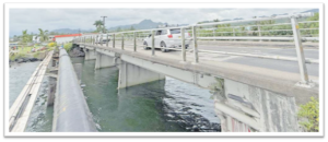 Vehicles seen on the Suvavou bridge in Lami. Picture: JOSEFA SIGAVOLAVOLA