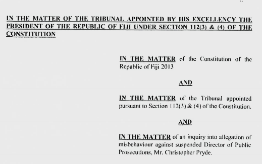 Payment of USD00 in NZ bank account for Pryde was in his contract which President signed – The Fiji Times Payment of USD00 in NZ bank account for Pryde was in his contract which President signed – The Fiji Times