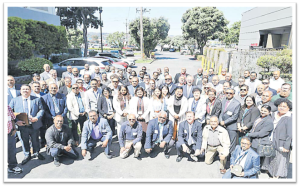 Deputy PM and Trade Minister Manoa Kamikamica with staff of the Fiji Trade Commission team in North America and some members of the Fijian diaspora during theUS Business Mission last year. Picture: MINISTRY OF TRADE