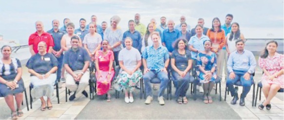 Participants representing various stakeholders at the Innovation Hub Awareness & Validation Workshop at the Reserve Bank of Fiji last week. Picture: RBF