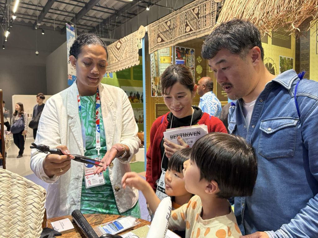 Fiji Pavilion making waves at Expo 2025 - The Fiji Times