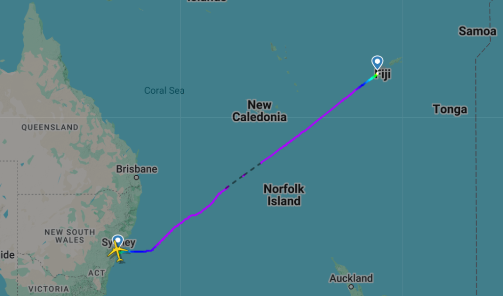 Sydney-Nadi Fiji Airways flight hits severe turbulence, four injured ...