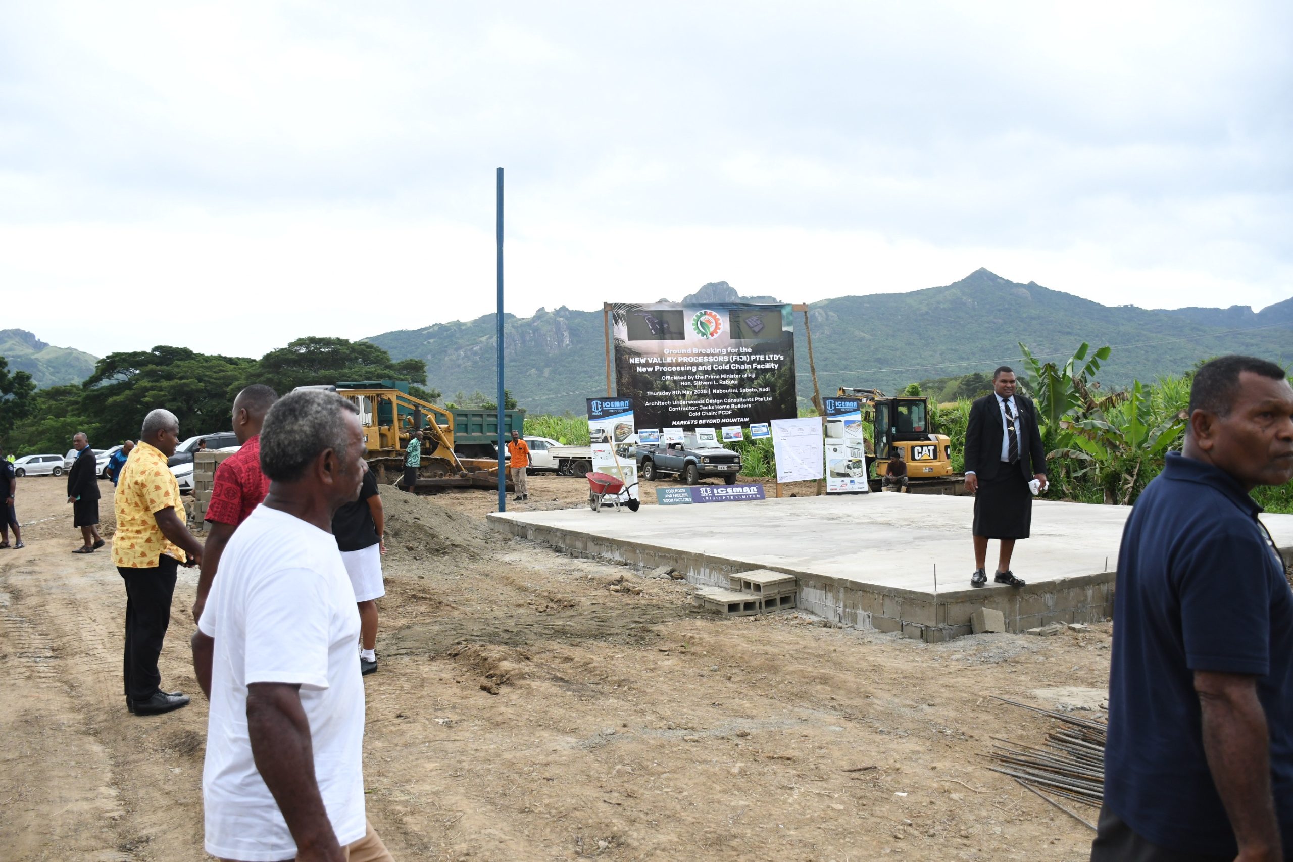 View of the New Valley Processors (Fiji) Pte Ltd’s new processing and cold chain facility in Naboutini Sabeto Nadi. Picture: REINAL CHAND