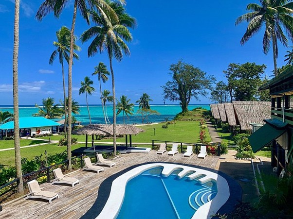 Pool view at Crusoe's Retreat Resort. Picture: Tripadvisor.co.nz