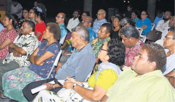 Members of the public in Lautoka who attended the national budget consultations that was held at Girmit Centre last month. Picture: BALJEET SINGH