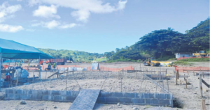 Construction work on the Nawi Island Resort Villa. Picture: NAWI ISLAND